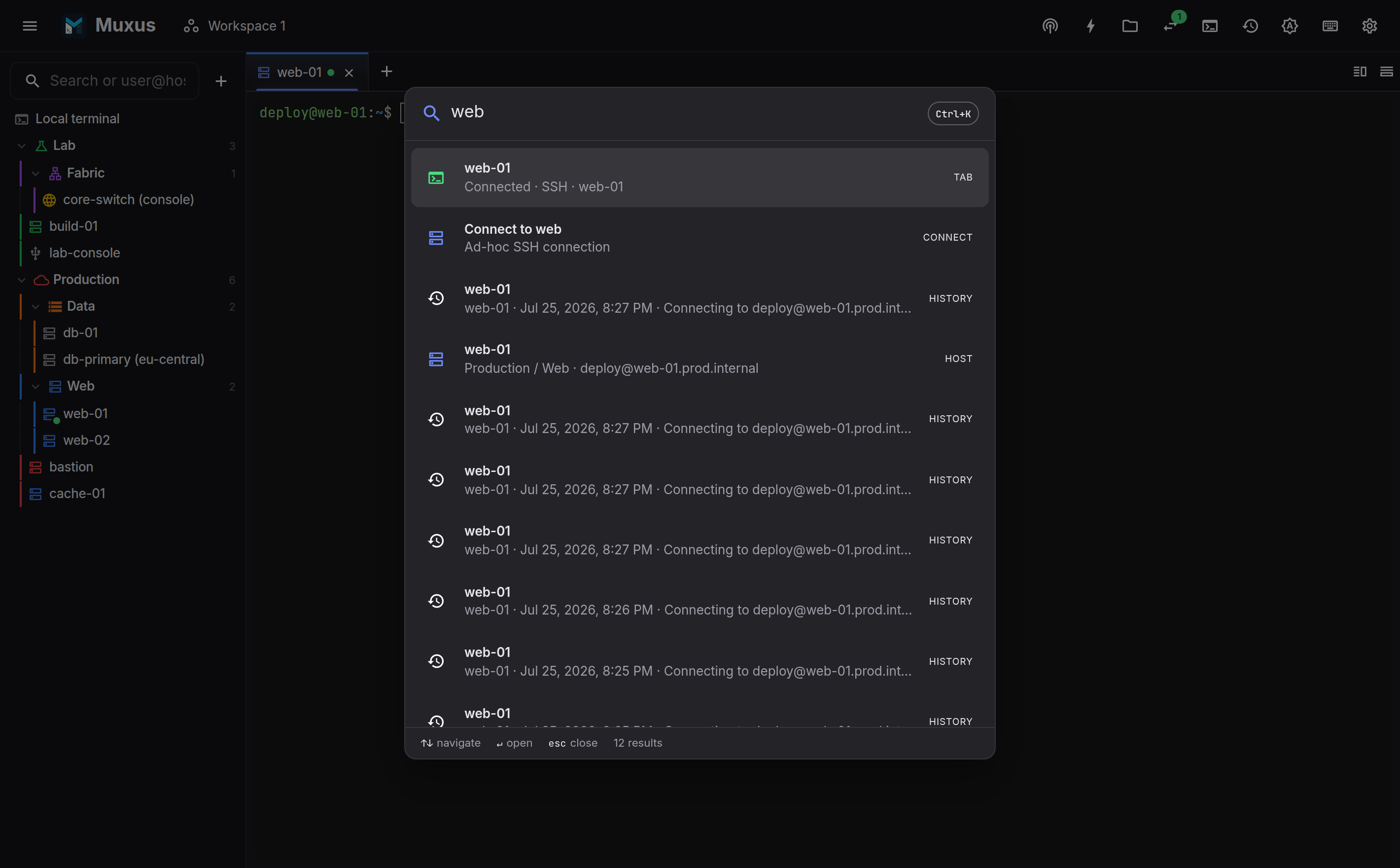 The quick launcher