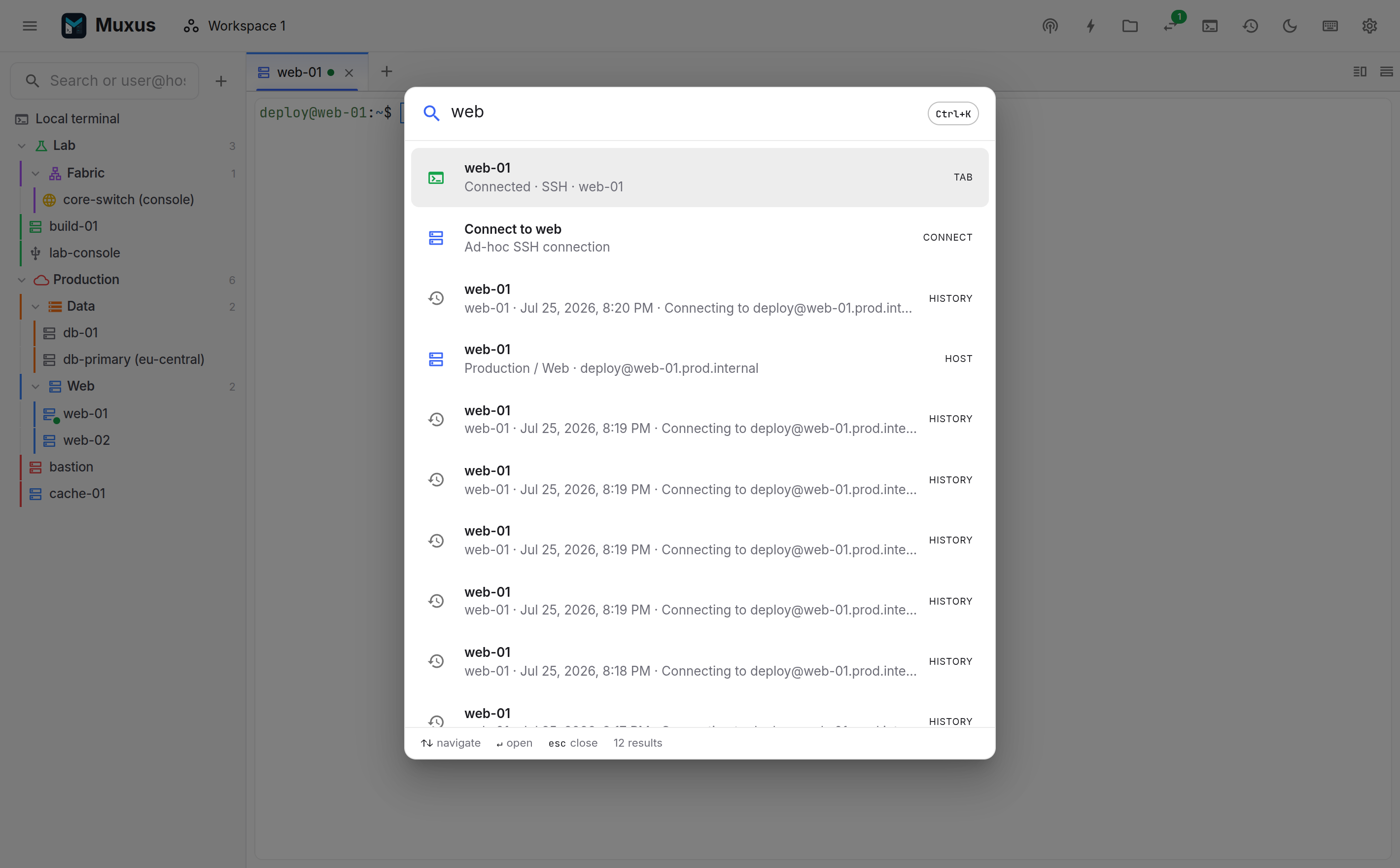 The quick launcher